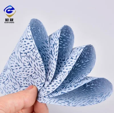 China Fabricación Venta caliente 100% PP Melt-Blown Tela textil no tejida para materiales absorbentes de aceite de color azul y toallitas industriales