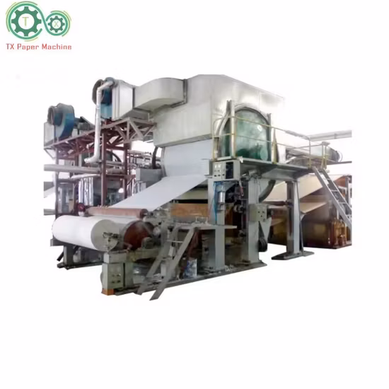 Máquina de papel higiénico para fábrica de conversión de papel tisú