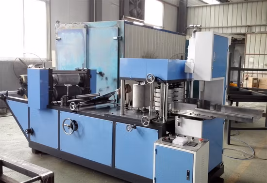 Máquina de embalaje de corte de fabricación de papel tisú de servilleta facial completamente automática de ventas calientes con precio de fábrica